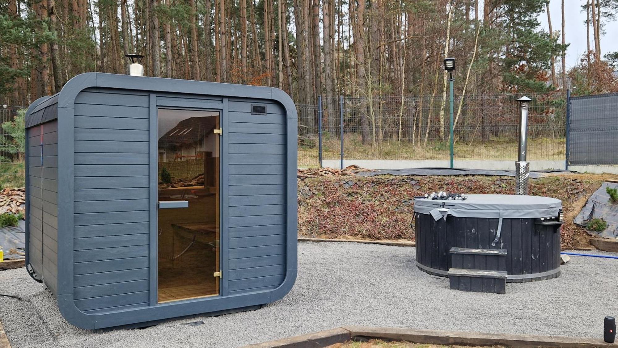 Bosko Domki Z Sauna I Balia W Sulminie Obok Gdanska Dış mekan fotoğraf