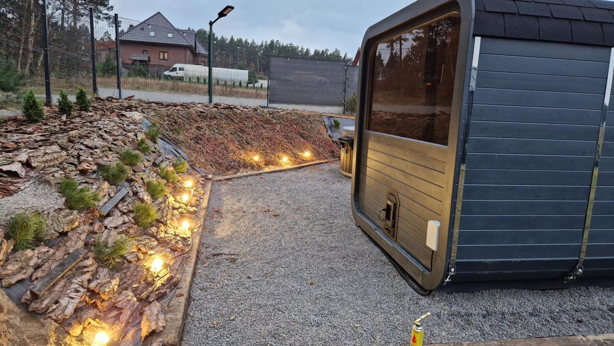Bosko Domki Z Sauna I Balia W Sulminie Obok Gdanska Dış mekan fotoğraf